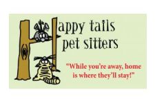 Logo for Happy Tails Pet Sitters Logo for Happy Tails Pet Sitters