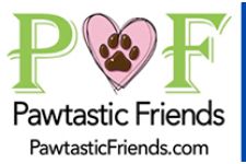 Logo for Pawtastic Friends Logo for Pawtastic Friends