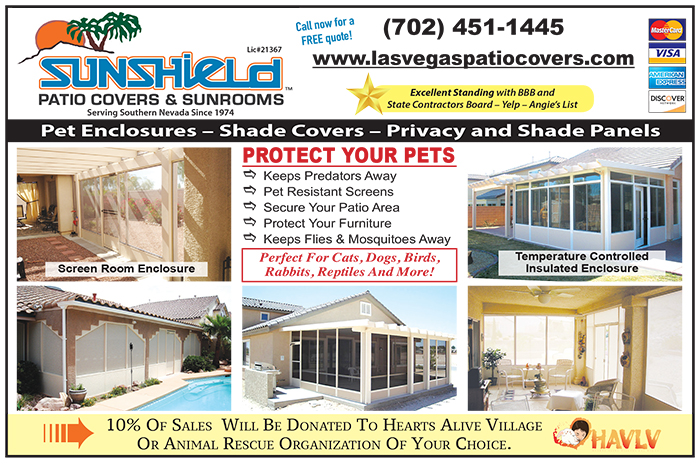 Sunshield Awning Company Las Vegas Patio Covers Advertiser Directory