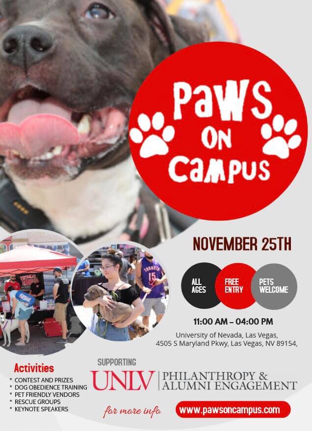 Paws On Campus At Unlv